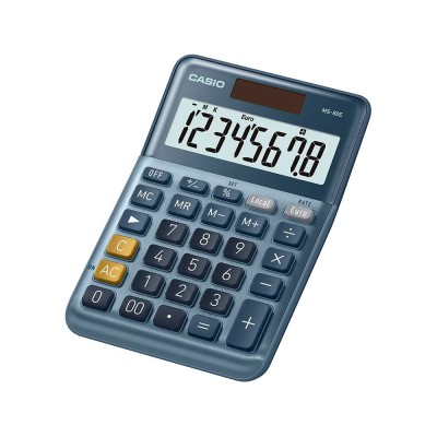 Casio MS-80E Calculatrice de bureau bleu